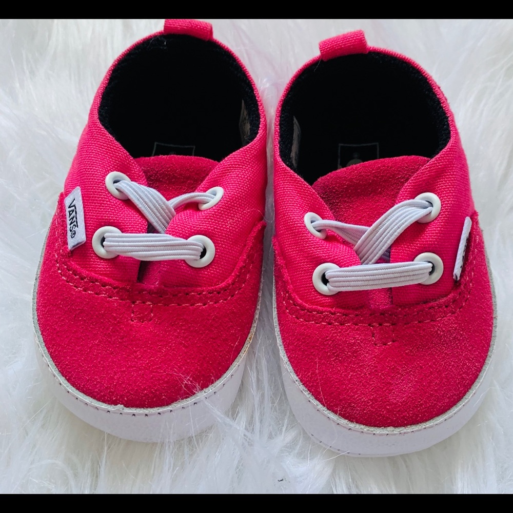 Pink Baby Vans Size 1